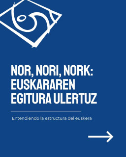 📚 Nor-Nori-Nork kasuak:
✔ Nor – Quién (intransitivo)
✔ Nori – a quién 
✔ Nork – Quién (transitivo)

🎓 Legazpi 6-en egitura hauek modu erraz eta praktikoan ikasten ditugu!

 ➡️ legazpi6.eus

#NorNoriNork #Legazpi6 #AldeZaharra #EuskaraGiroan #Donostia