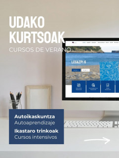 βοΈ UDAKO IKASTAROAK βοΈ
π» Autoikaskuntza
π Online, zure erritmoan
π Ikastaro trinkoak
π© Informazio gehiago nahi baduzu, jar zaitez gurekin harremanetan!
π Udan ere euskaraz!
#Donostia #Euskara #Euskaltegia #UdakoIkastaroak